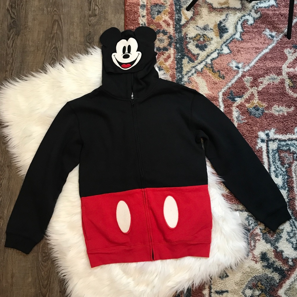 NWOT Mickey Mouse zip up sweater